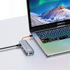 ROCK USB HUB Type C to Multi USB 3.0 HDMI-compatible VGA RJ45 Adapter Dock for MacBook Pro Air USB-C Type C 3.1 Splitter HUB Rock Hot sell 4 in 1 Functional Docking station