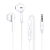 rock space Wired Earphone In Ear Headset With Mic Stereo Bass Sound 3.5mm Jack Earphone Earbuds Earpiece For iPhone Samsung Mi