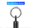 ROCK 3 in 1 Micro USB Type C Cable For iPhone 11 Samsung Xiaomi Mobile Phone Android Cord Portable Multi Keychain Data Sync Wire