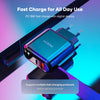 ROCK 18W PD Charger Dual Port Quick Charge 3.0 USB Type C Fast Charger For iPhone 12 Mini 12Pro Max Samsung Xiaomi Phone Charger