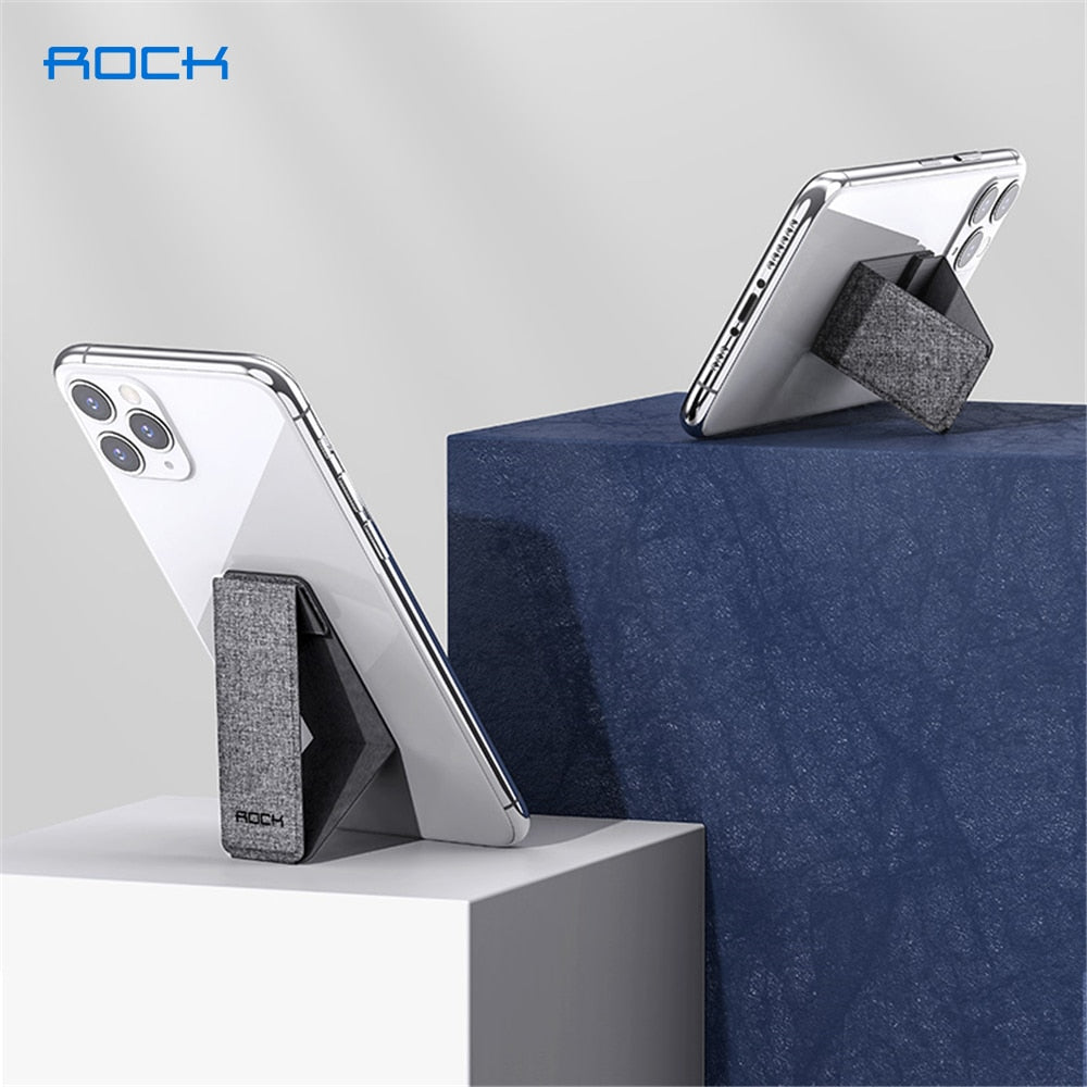ROCK Phone Tablet Laptop Desktop Stand Holder For iPhone Samsung Huawei Xiaomi Oneplus iPad Invisible Magnetic Foldable Stand