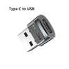 ROCK USB Type C Lighting Cable Converter for iPhone 11 Samsung Galaxy S10 Charging Data Sync Type-C OTG Adapter for Smart Phones